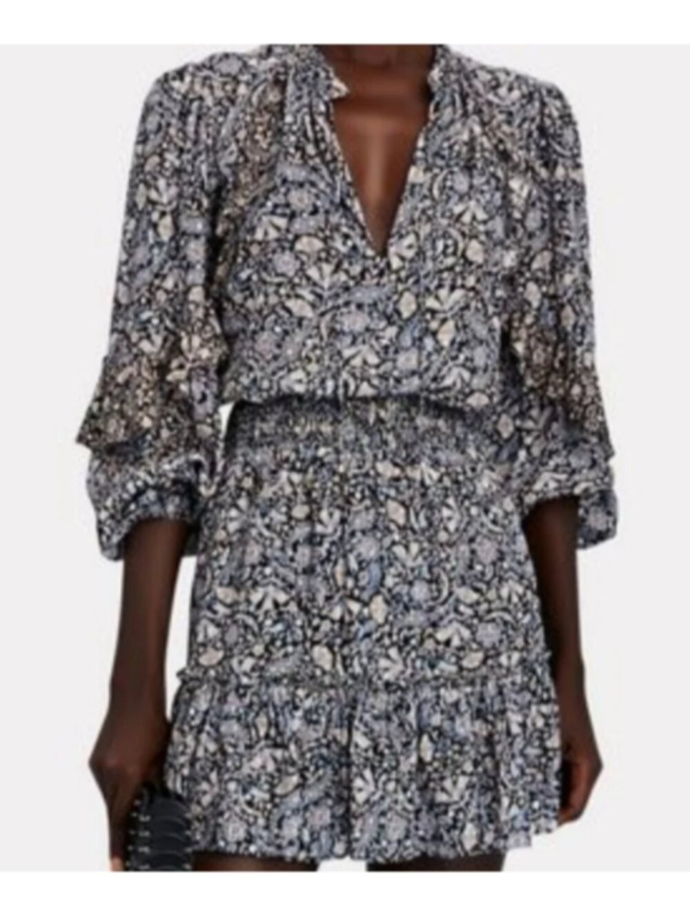 New Intermix Multi Reese Floral Mini Chiffon Skirt Women's HS120-EXCL